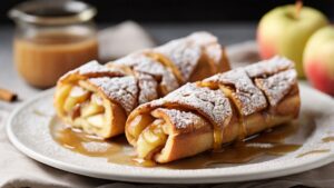 Apple French Toast Roll-Ups