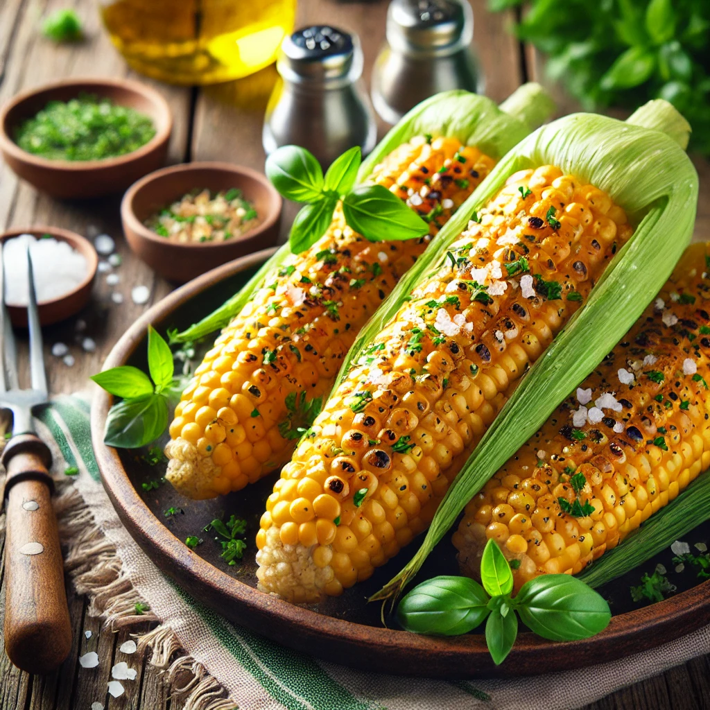 Grilled Corn with Herbs – A Fresh Summer Delight